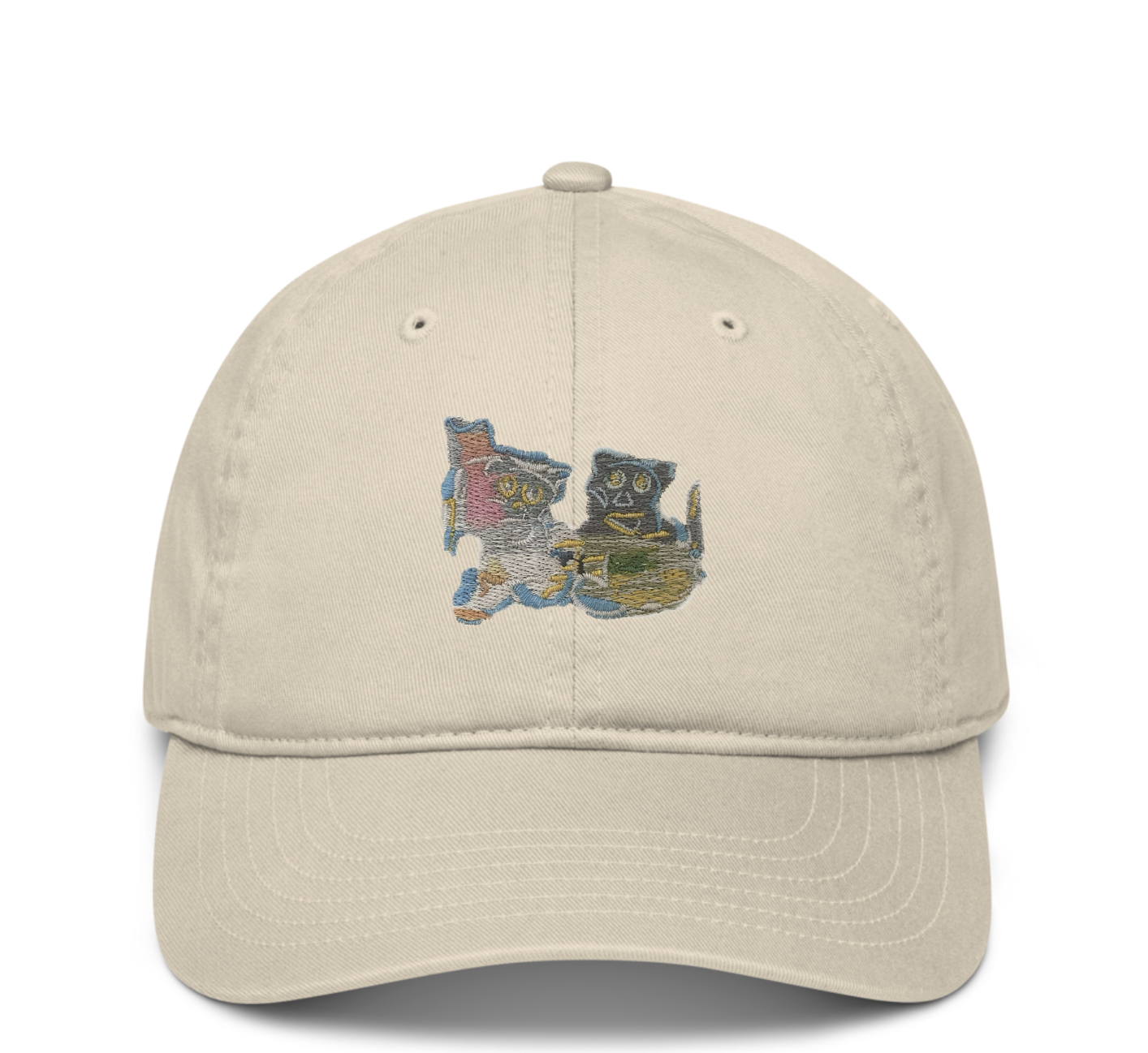 Organic baseball cap